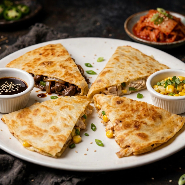 NEW!!! K-style Quesadilla.
