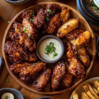 40 Wings + 2 Fries